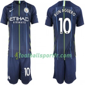 Tenue Manchester City Aguero 10 Enfant Extérieur 2018-2019 Maillot de Foot